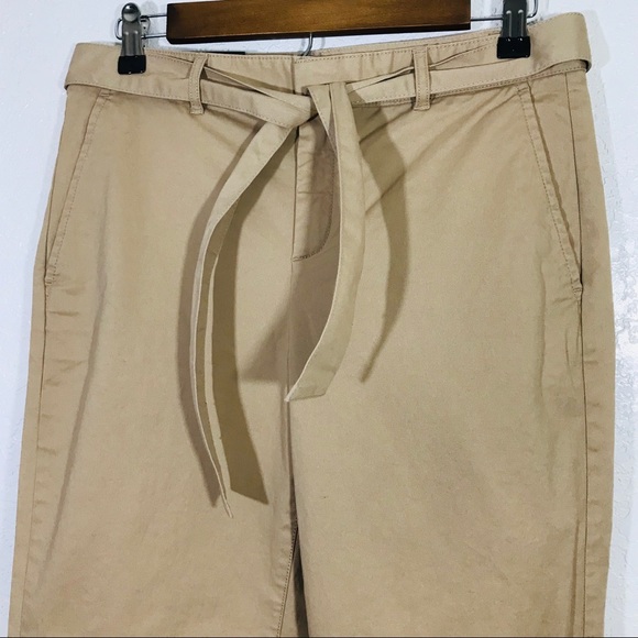 Banana Republic Mid-rise Cropped Chino Pant NWT - Picture 3 of 6